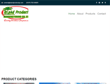Tablet Screenshot of islandproductsja.com